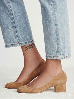 Jeffrey Campbell Taupe Suede Pumps